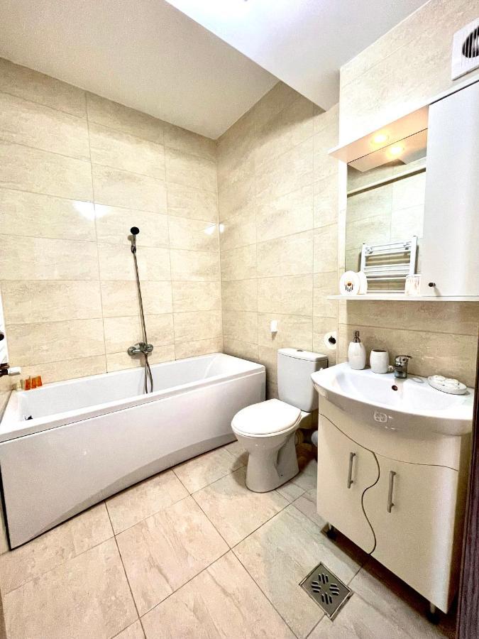 Aqua Vista Nuba - Vedere Top La Mare Si Lac - Apartament 2 Camere Summerland - Mamaia Ngoại thất bức ảnh