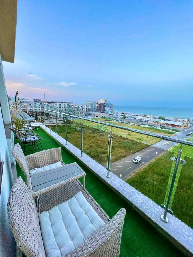 Aqua Vista Nuba - Vedere Top La Mare Si Lac - Apartament 2 Camere Summerland - Mamaia Ngoại thất bức ảnh