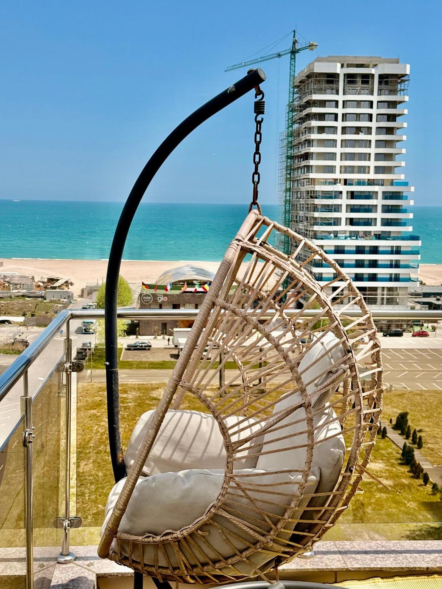 Aqua Vista Nuba - Vedere Top La Mare Si Lac - Apartament 2 Camere Summerland - Mamaia Ngoại thất bức ảnh